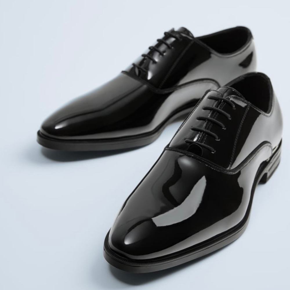 Black Patent Dress Shoe